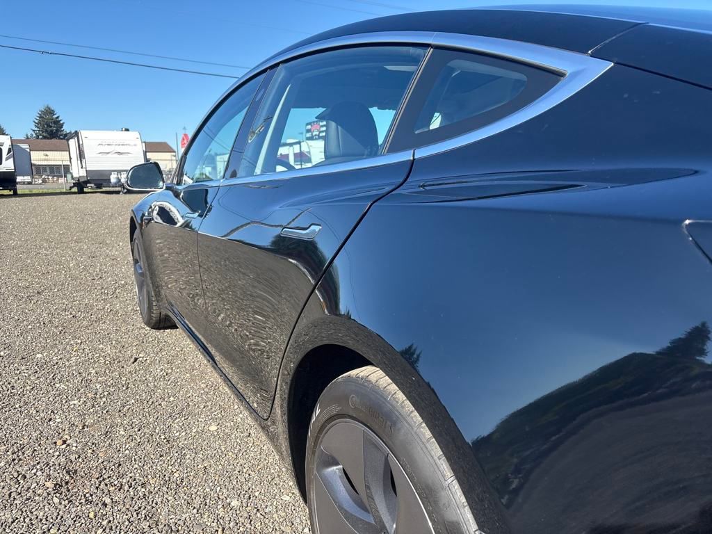 2018 Black Tesla Model 3 Long Range RWD Sedan