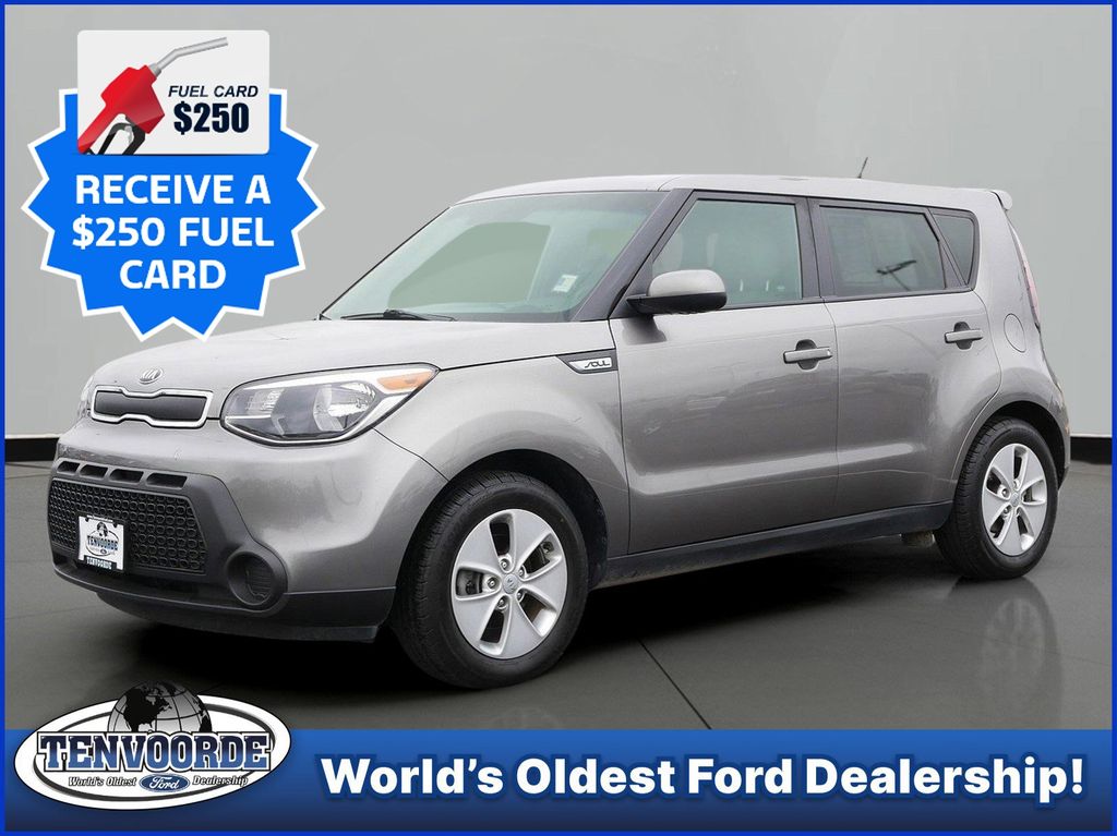 Titanium Gray 2016 Kia Soul Base Wagon Front-Wheel Drive 6-Speed Automatic