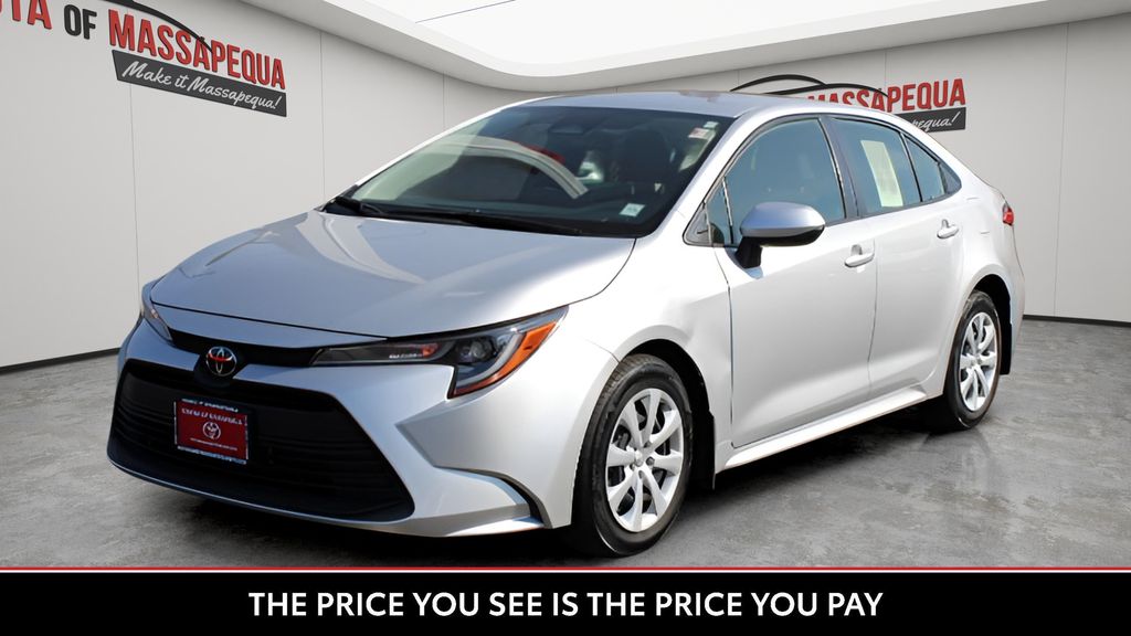Classic Silver Metallic 2023 Toyota Corolla Sedan Front-Wheel Drive Continuously Variable Transmission