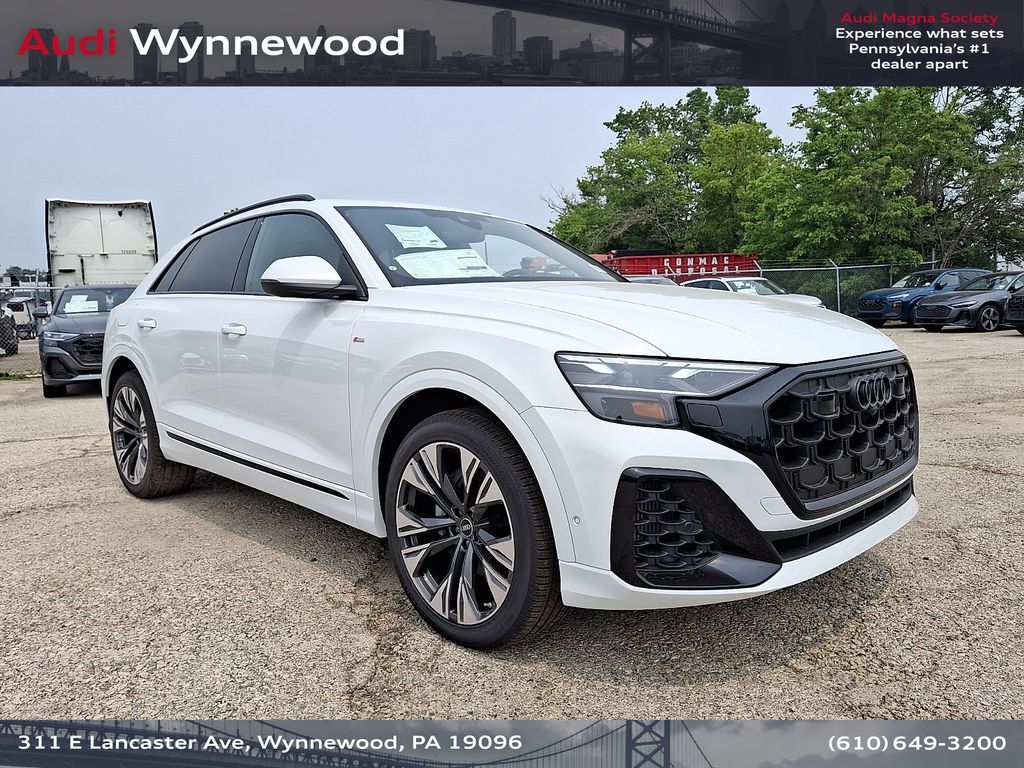 Glacier White Metallic 2026 Audi Q8 SUV / Crossover All-Wheel Drive 8-Speed Automatic