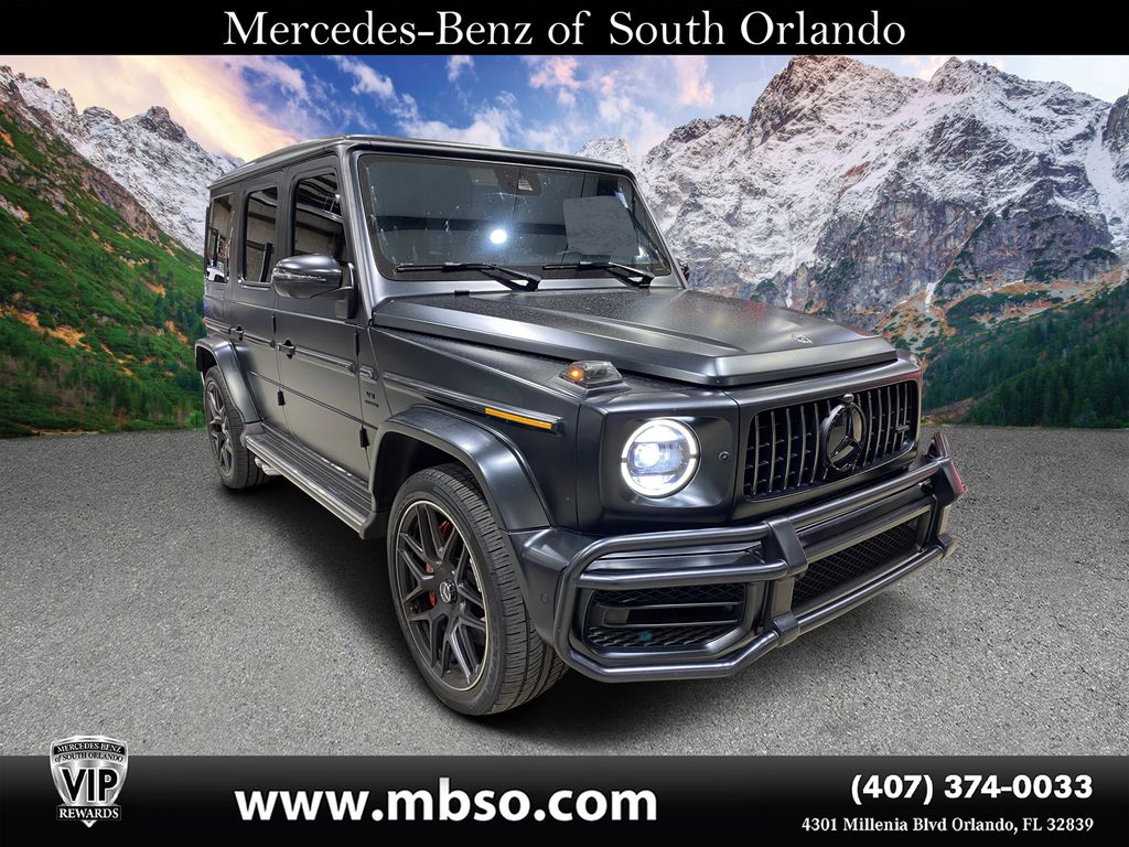 Obsidian Black Metallic 2025 Mercedes-Benz G-Class SUV / Crossover All-Wheel Drive 9-Speed Automatic