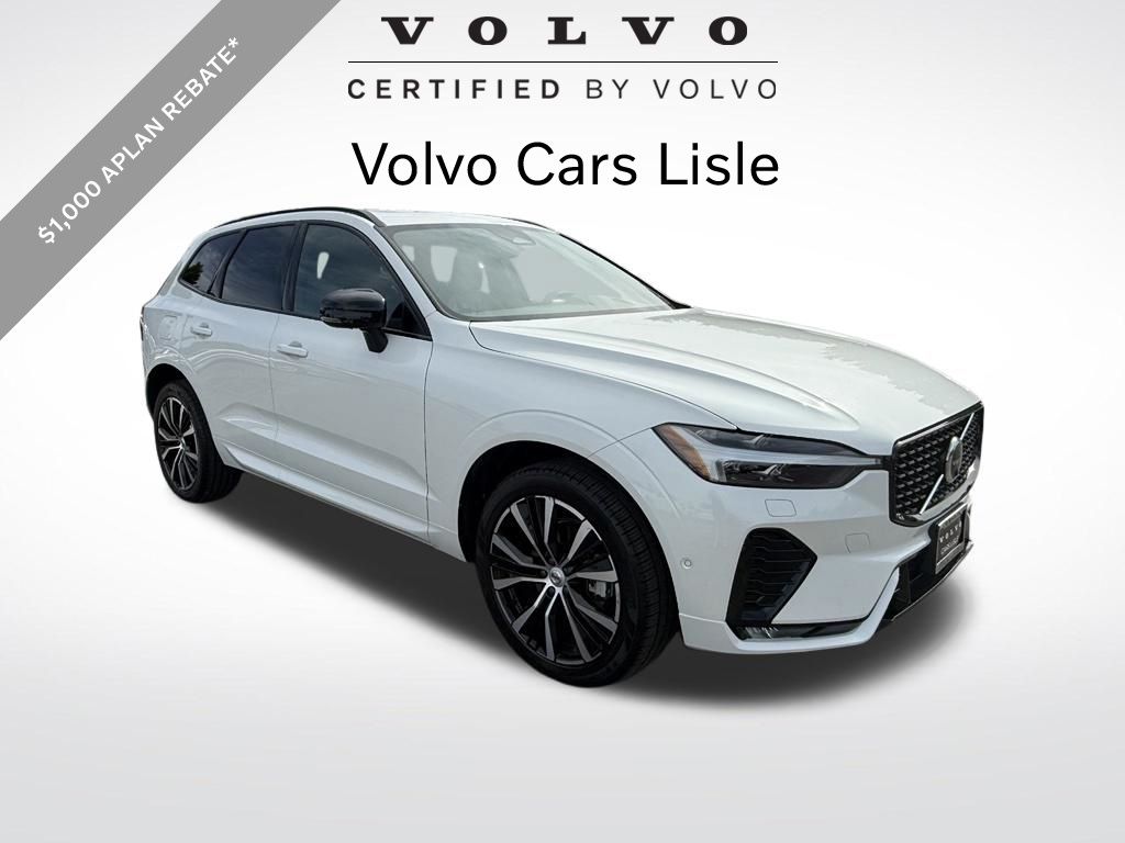 Crystal White Metallic 2023 Volvo XC60 SUV / Crossover All-Wheel Drive Automatic
