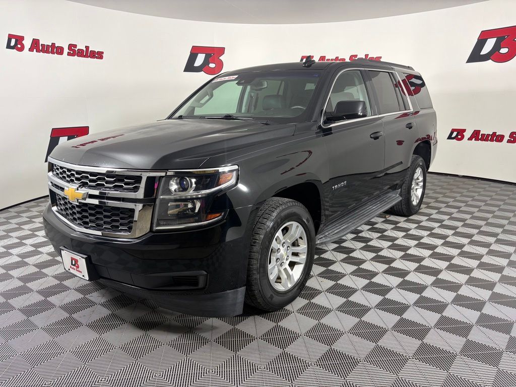 Black 2016 Chevrolet Tahoe SUV / Crossover Four-Wheel Drive 6-Speed Automatic Overdrive