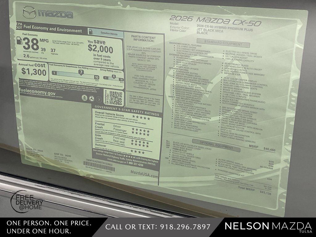 New 2026 Black Mazda Premium Plus image 18