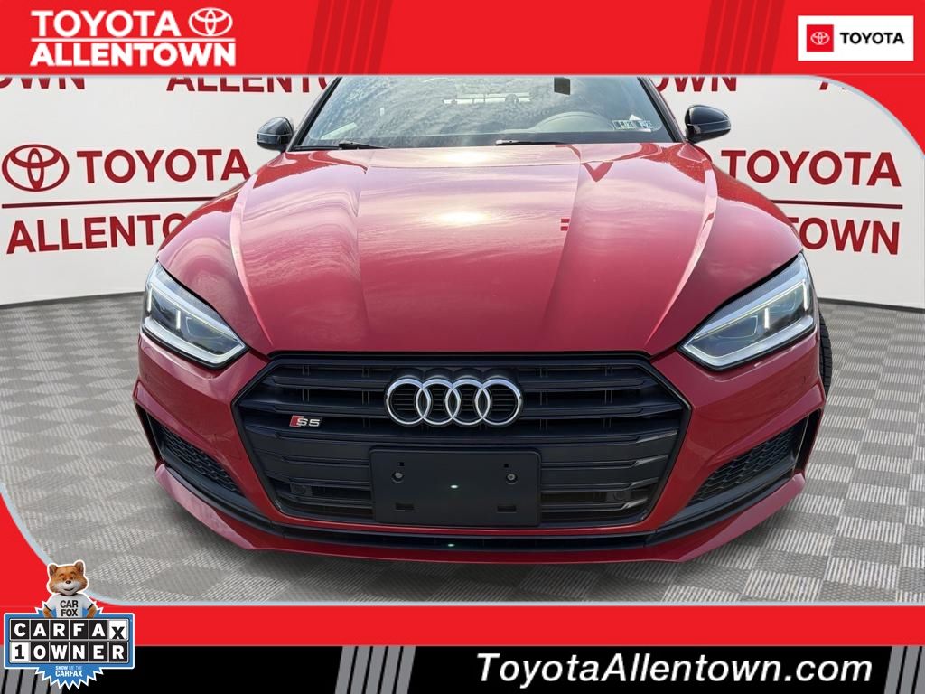 Orange (Tango Red Metallic) 2019 Audi S5 Coupe All-Wheel Drive 8-Speed Automatic