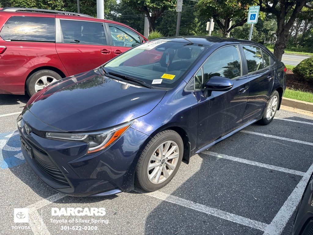 Blueprint 2024 Toyota Corolla Sedan Front-Wheel Drive Continuously Variable Transmission