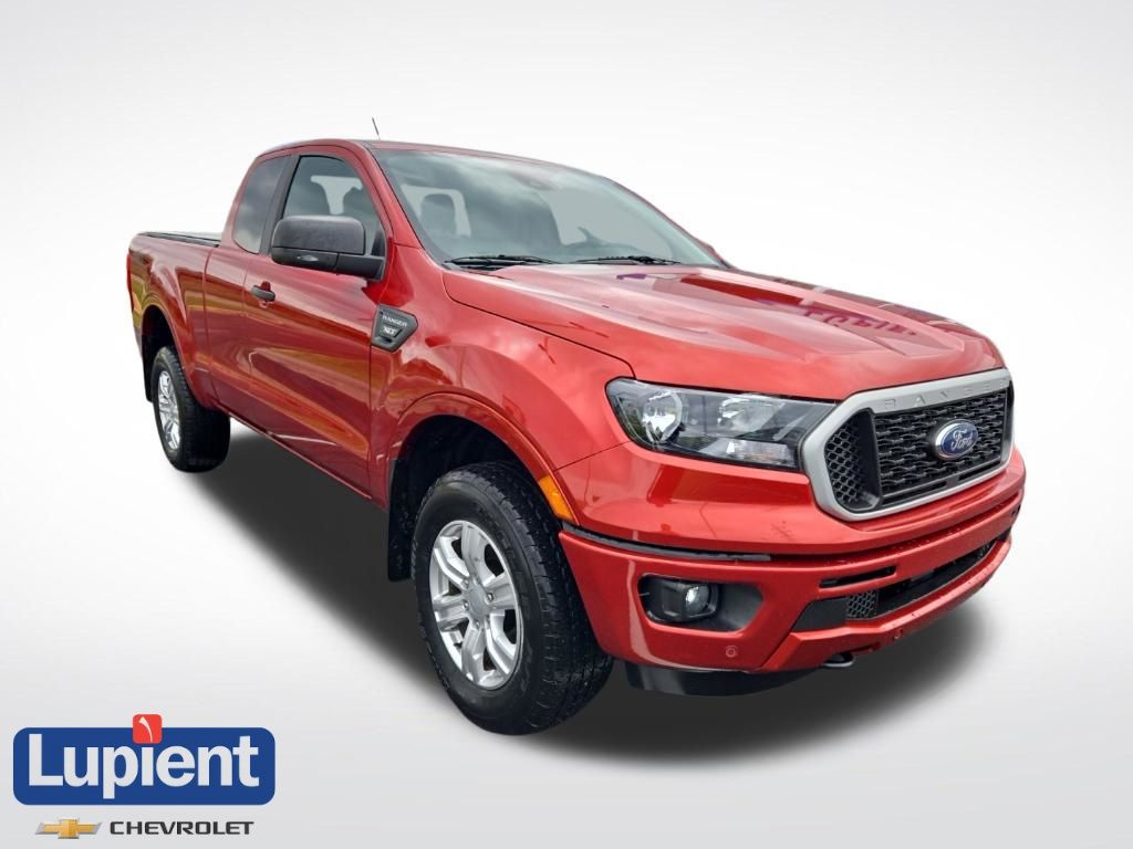 Chili Pepper Red 2019 Ford Ranger Pickup Truck Four-Wheel Drive Automatic