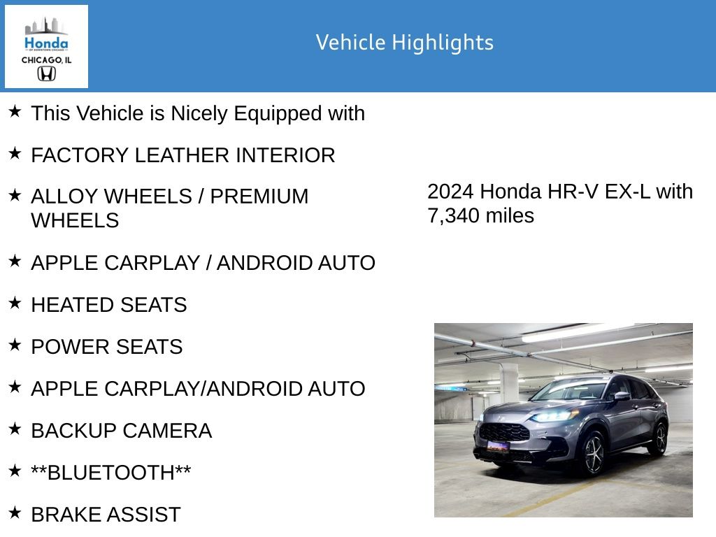 2024 Honda HR-V EX-L 7