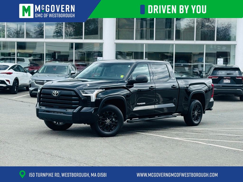 Midnight Black Metallic 2024 Toyota Tundra Pickup Truck Four-Wheel Drive Automatic