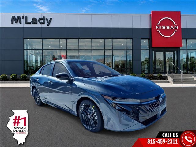 Gray (Gun Metallic) 2026 Nissan Sentra Sedan Front-Wheel Drive Continuously Variable Transmission