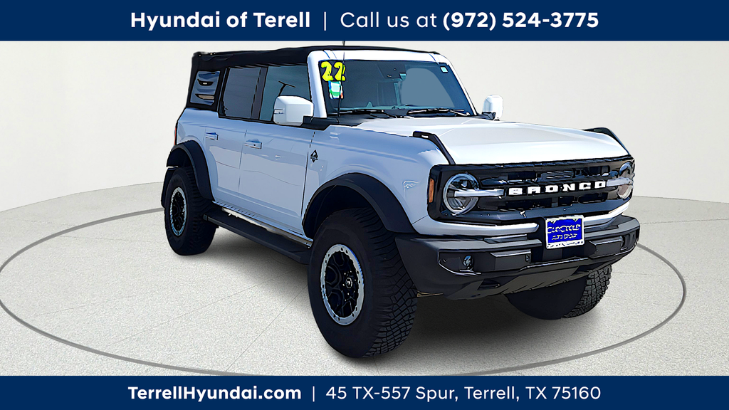 2022 Ford Bronco Outer Banks Advanced 4-Door 4WD