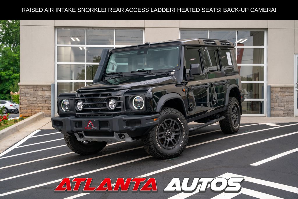 Black 2024 Ineos Grenadier SUV / Crossover Four-Wheel Drive 8-Speed Automatic