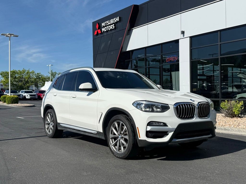 Alpine White 2019 BMW X3 SUV / Crossover All-Wheel Drive 8-Speed Automatic