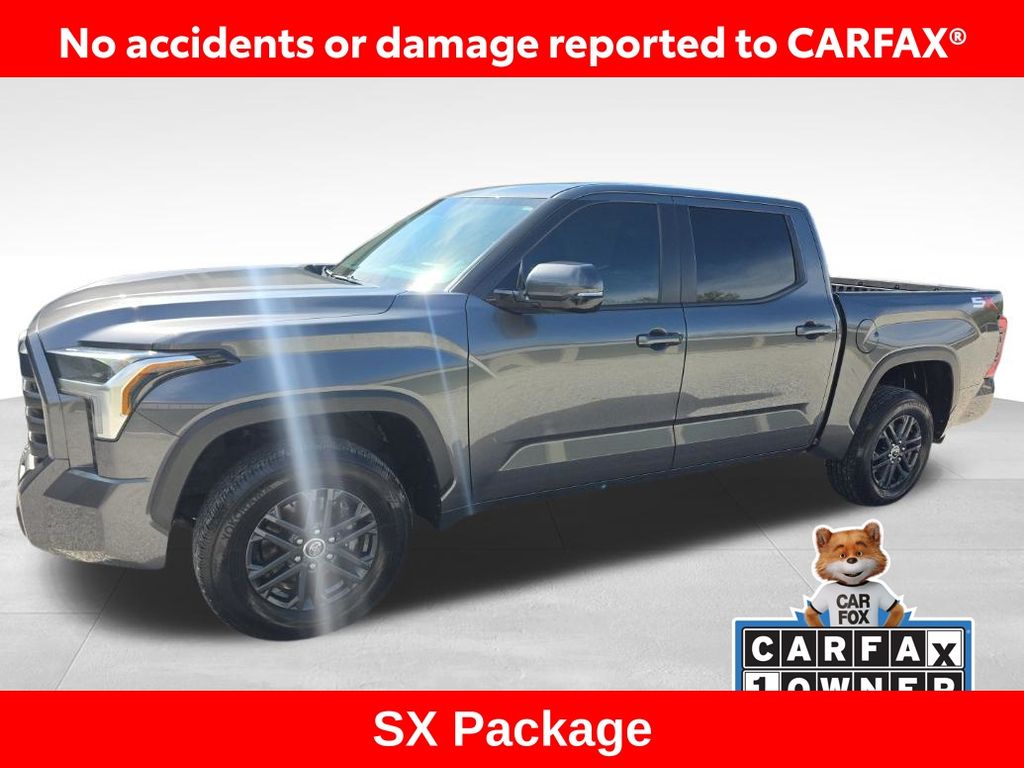 Magnetic Gray Metallic 2024 Toyota Tundra Pickup Truck Four-Wheel Drive Automatic