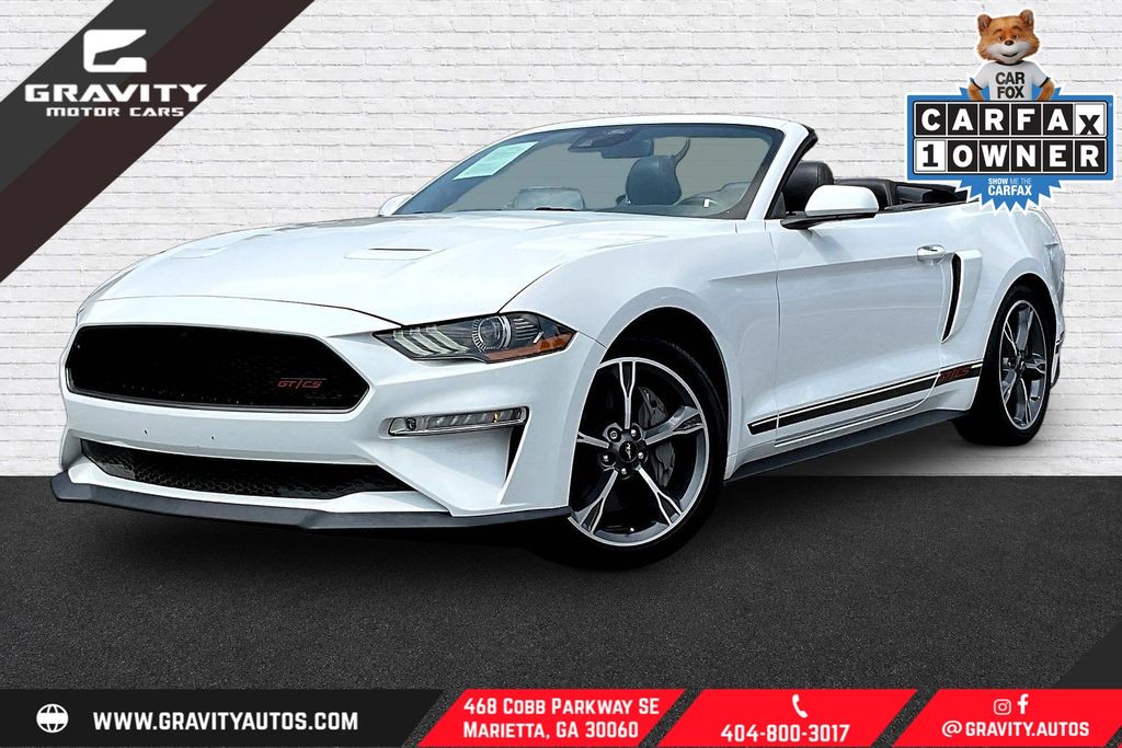 Oxford White 2022 Ford Mustang Convertible Rear-Wheel Drive Automatic