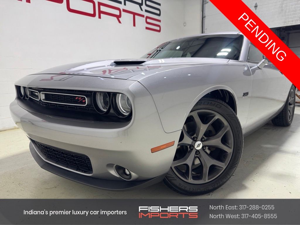 Silver (Billet Clearcoat) 2018 Dodge Challenger Coupe Rear-Wheel Drive 8-Speed Automatic
