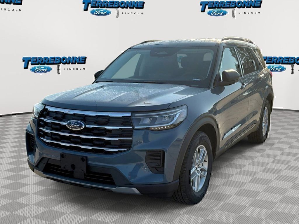 Vapor Blue Metallic 2026 Ford Explorer SUV / Crossover Rear-Wheel Drive Automatic