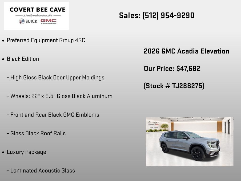 New 2026 Silver GMC Elevation image 7