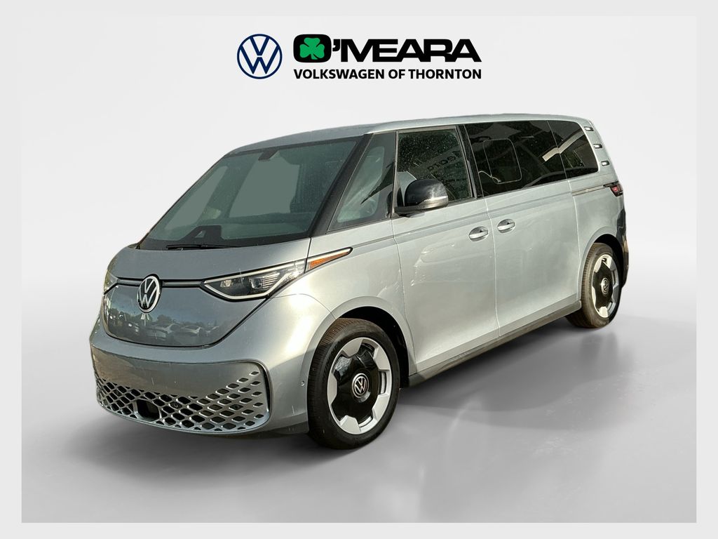 Metro Silver Metallic 2025 Volkswagen ID.Buzz Pro S RWD Minivan Rear-Wheel Drive Automatic