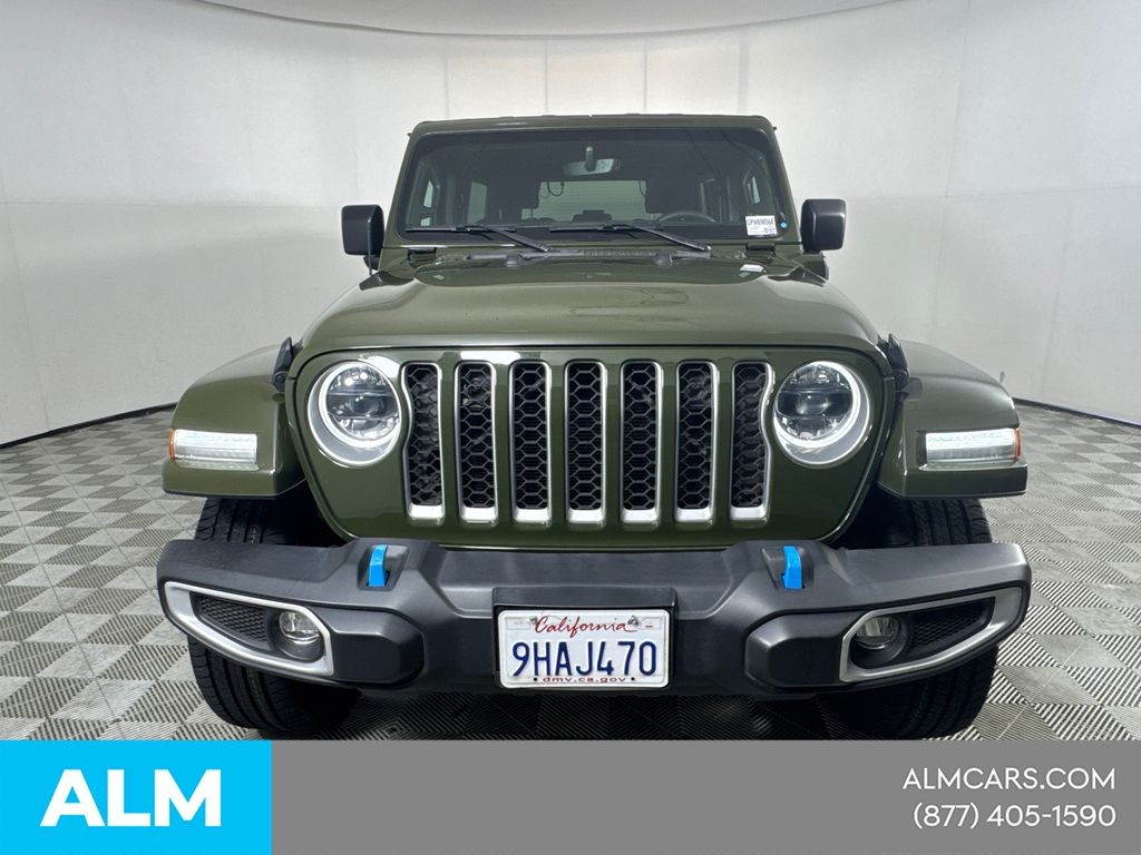 Used 2023 Green Jeep Sahara 4xe image 2