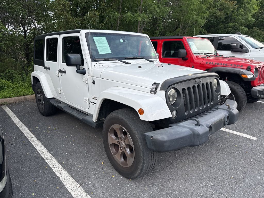 2016 Jeep Wrangler Unlimited Sahara 4WD