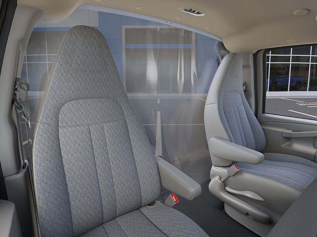 2026 Chevrolet Express 3500 Work Van White at Klick Lewis Buick Chevrolet