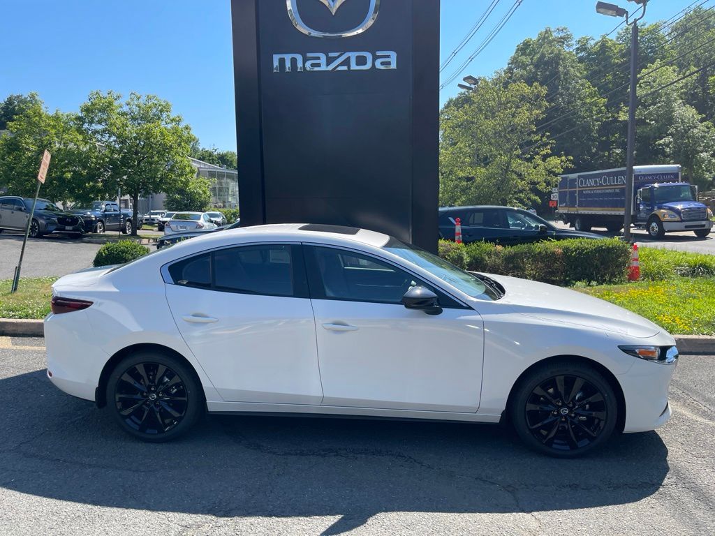 Snowflake White Pearl Mica 2026 Mazda MAZDA3 Sedan All-Wheel Drive 6-Speed Automatic