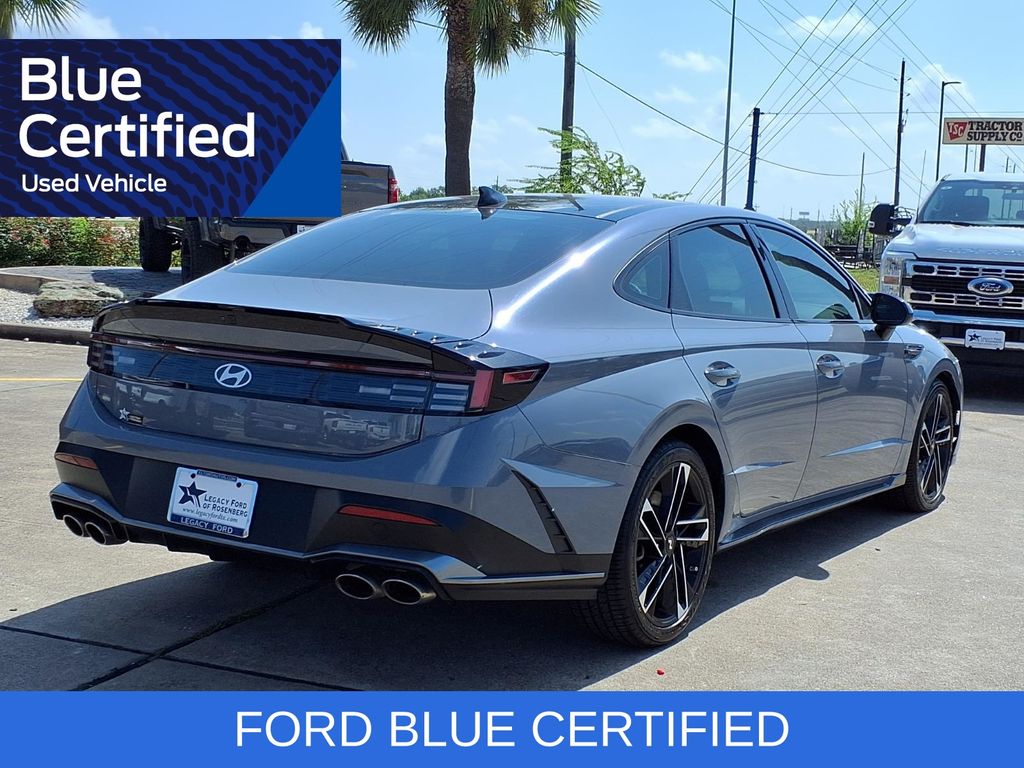 2024 Hyundai Sonata N Line Blue at Wharton Chevrolet GMC
