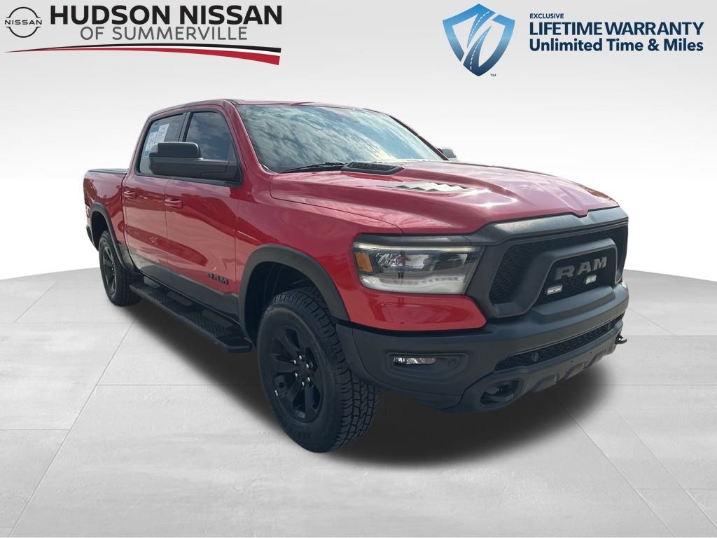 2021 Flame Red Clearcoat Ram 1500 Rebel 4X4 Truck