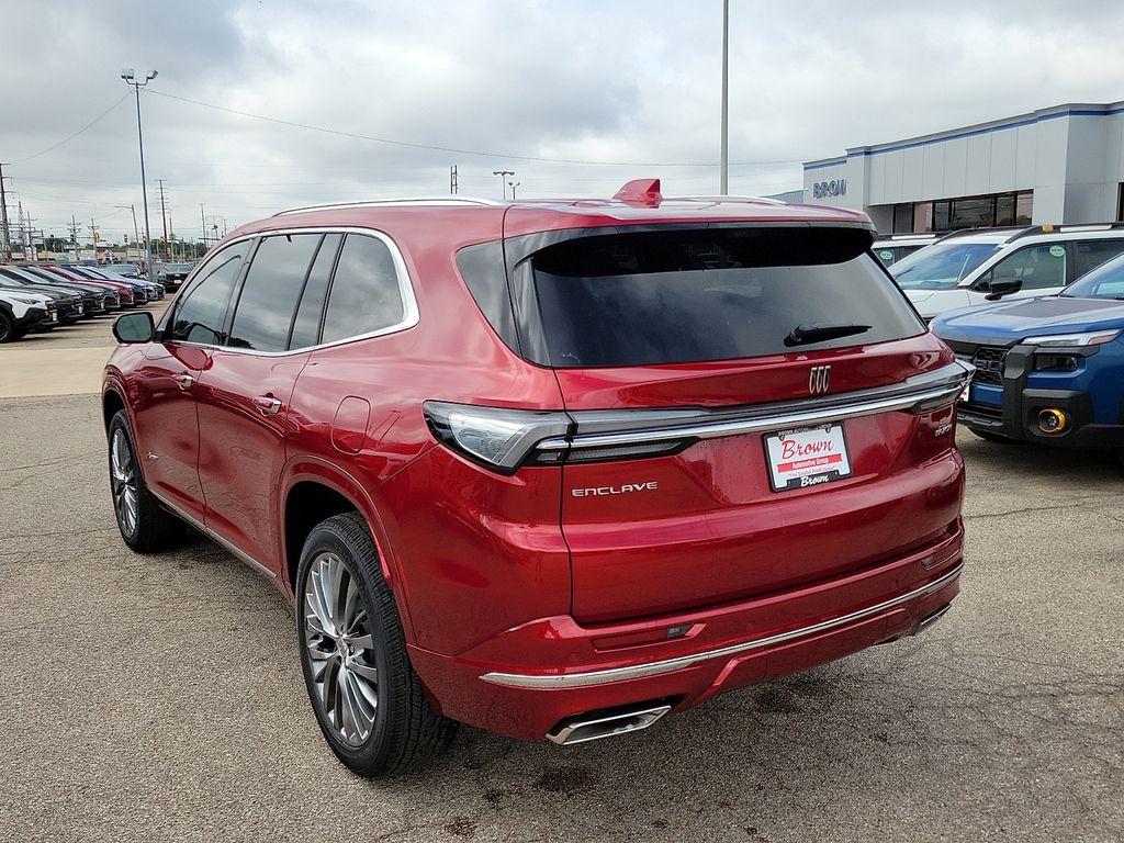 2026 Buick Enclave Avenir Red at Brown Buick GMC