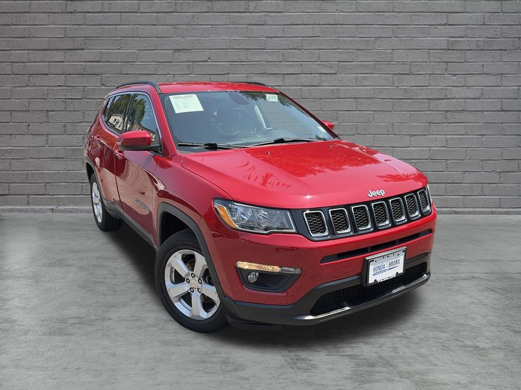 Redline Pearlcoat 2019 Jeep Compass SUV / Crossover Four-Wheel Drive 9-Speed Automatic