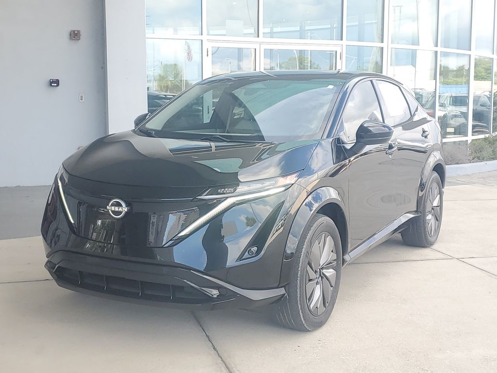 Black Diamond Pearl 2024 Nissan Ariya SUV / Crossover All-Wheel Drive Continuously Variable Transmission