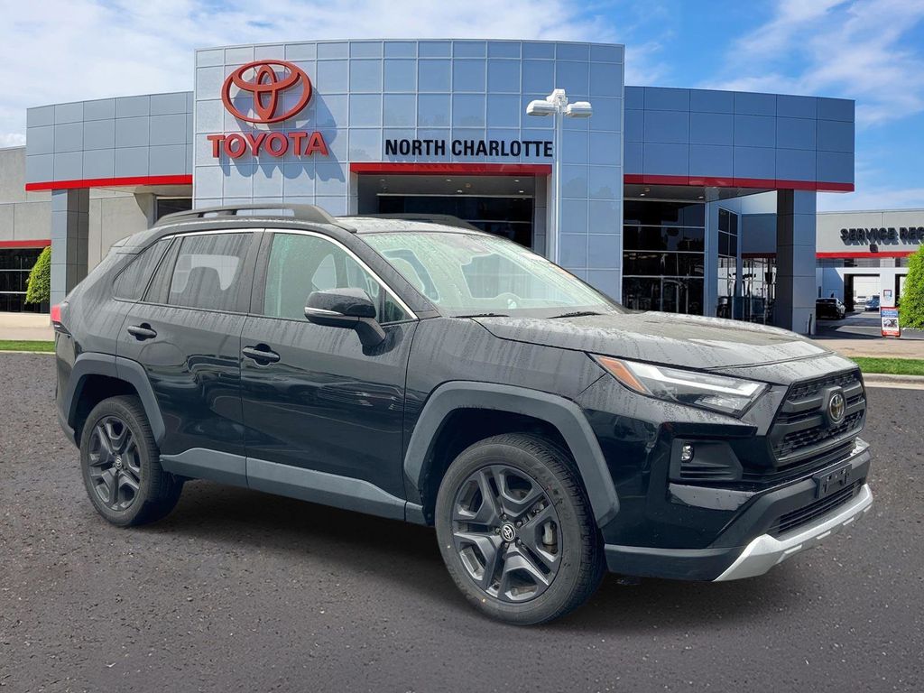 Midnight Black Metallic 2022 Toyota RAV4 SUV / Crossover All-Wheel Drive 8-Speed Automatic