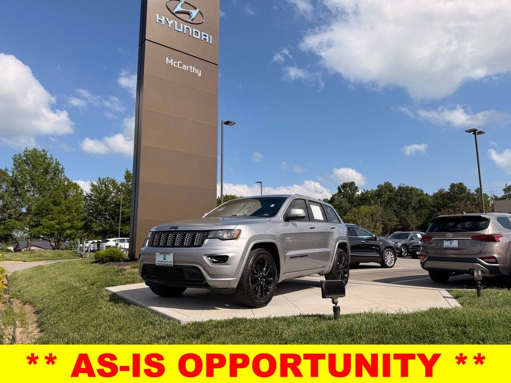 Billet Silver Metallic Clearcoat 2017 Jeep Grand Cherokee Altitude 4WD SUV / Crossover Four-Wheel Drive 8-Speed Automatic