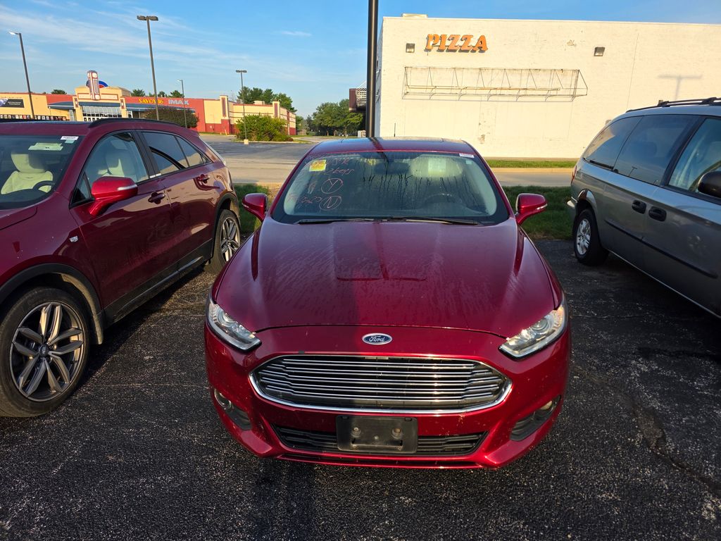 Ruby Red Metallic 2016 Ford Fusion Sedan Front-Wheel Drive 6-Speed Automatic