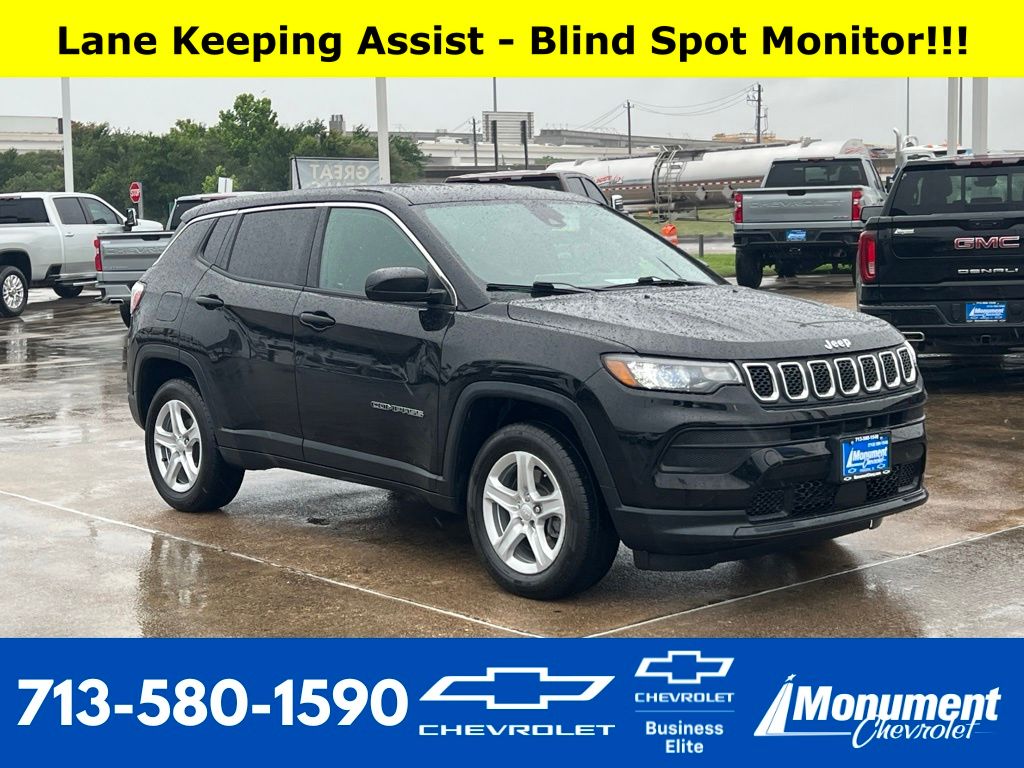 2023 Jeep Compass Sport Black at Classic Elite Chevrolet Hwy 6