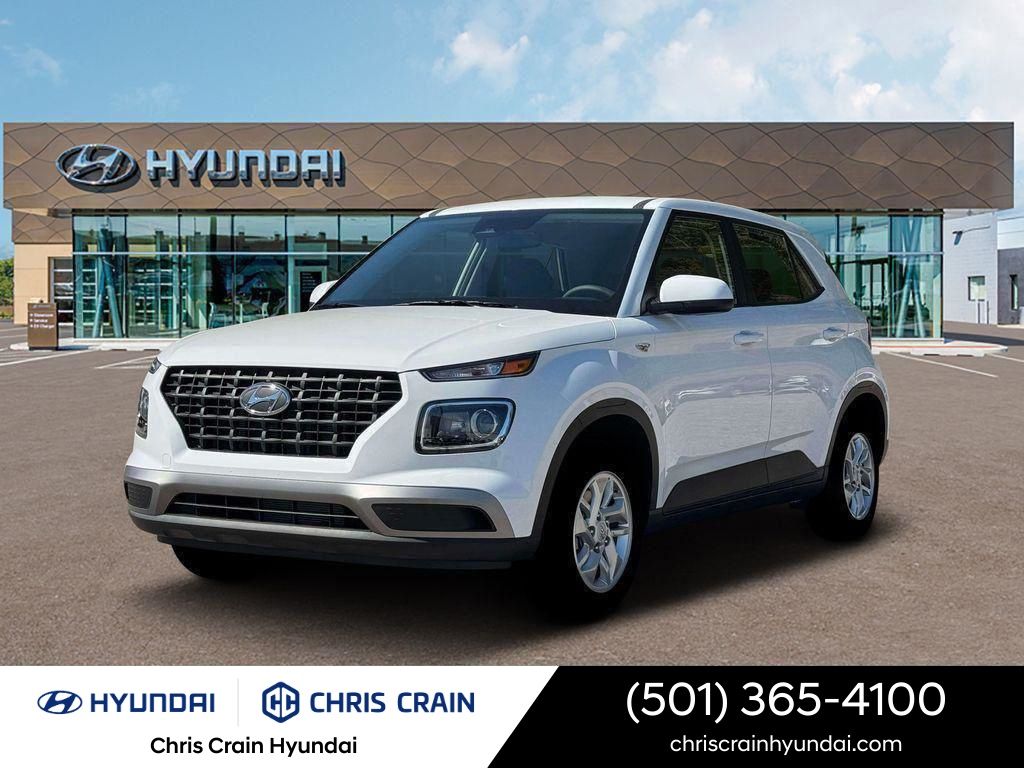 Lunar White 2026 Hyundai Venue SE FWD SUV / Crossover Front-Wheel Drive Continuously Variable Transmission