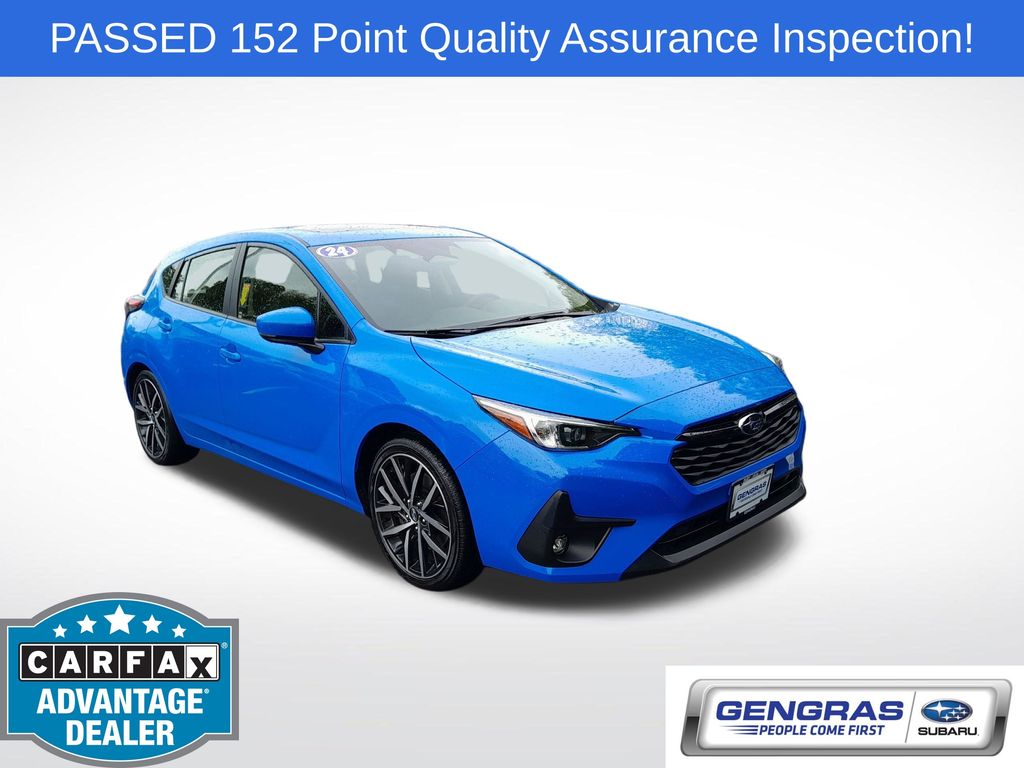 Oasis Blue Pearl 2024 Subaru Impreza Wagon All-Wheel Drive Continuously Variable Transmission