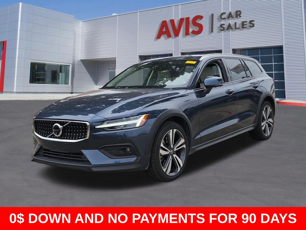 Dark Blue 2025 Volvo V60 Cross Country B5 Plus AWD Wagon All-Wheel Drive Automatic