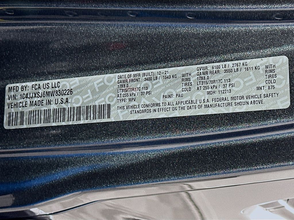 Thumbnail: 2021 Jeep Wrangler - 32