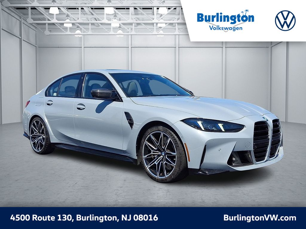 Brooklyn Gray Metallic 2025 BMW M3 Competition xDrive Sedan All-Wheel Drive 8-Speed Automatic
