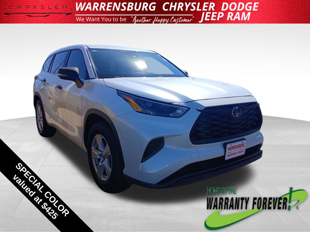 Pearl 2023 Toyota Highlander L FWD SUV / Crossover Front-Wheel Drive 8-Speed Automatic