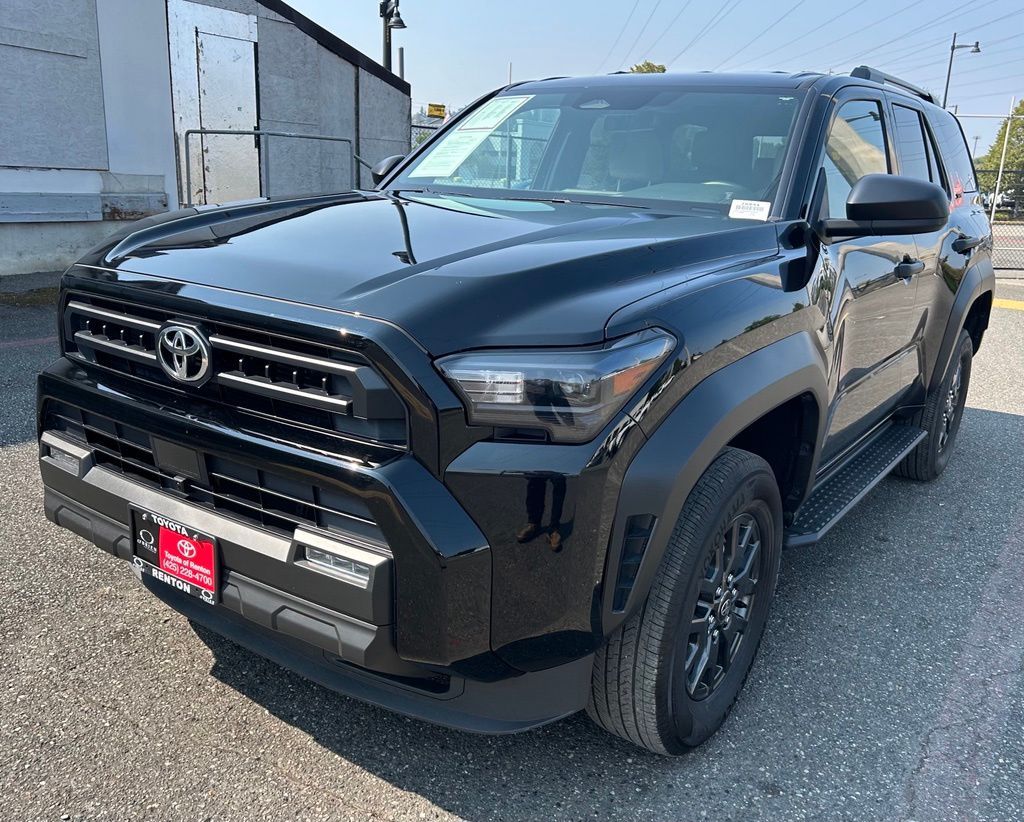 Black 2025 Toyota 4Runner SUV / Crossover Four-Wheel Drive 8-Speed Automatic