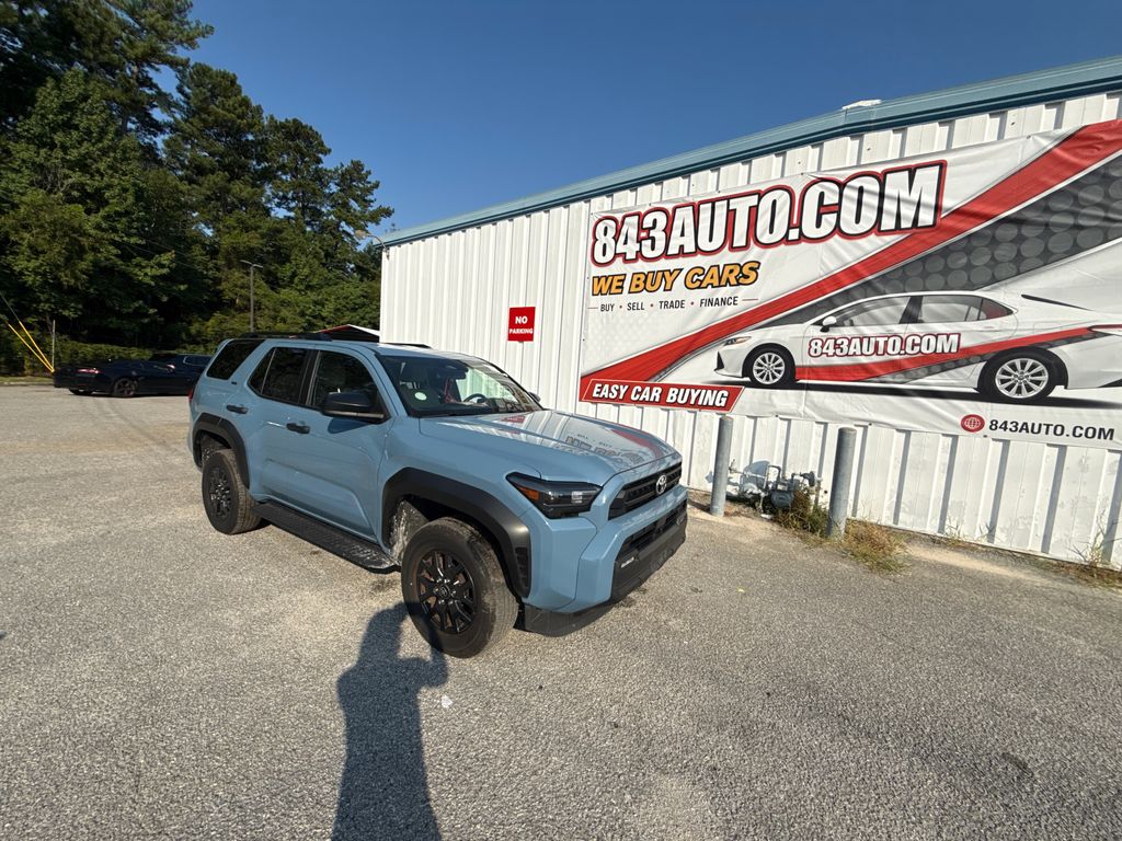 Blue 2025 Toyota 4Runner SUV / Crossover Four-Wheel Drive 8-Speed Automatic