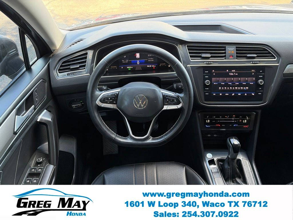 2023 Volkswagen Tiguan 2.0T SE Gray at Greg May Honda