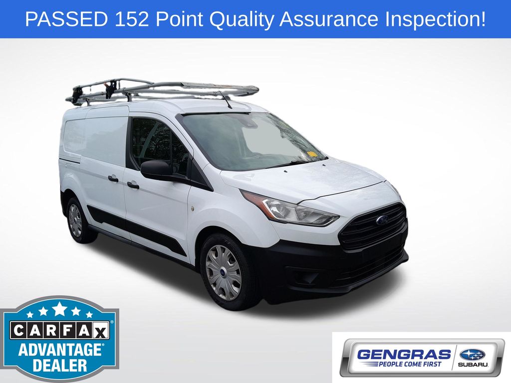 Frozen White 2020 Ford Transit Connect Van Front-Wheel Drive 8-Speed Automatic