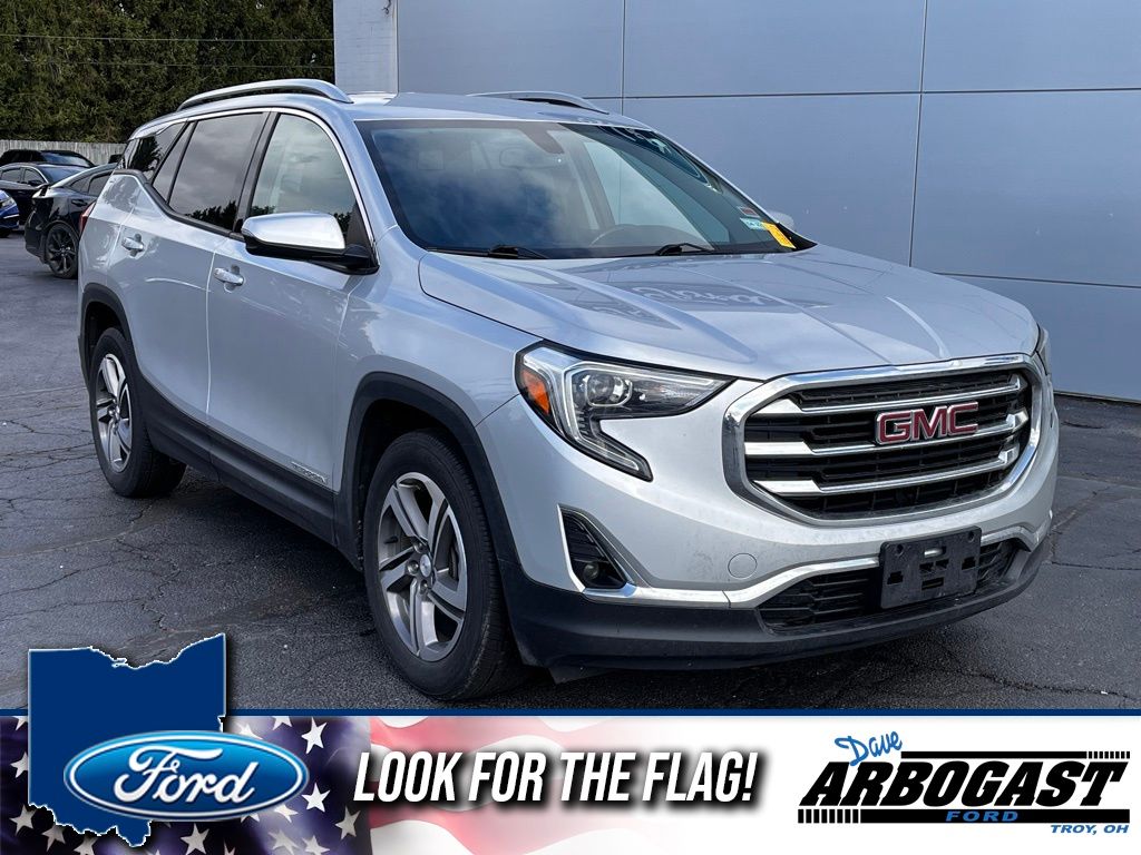 Quicksilver Metallic 2019 GMC Terrain SLT SUV / Crossover Front-Wheel Drive 9-Speed Automatic