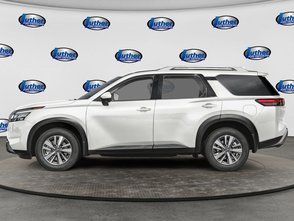 2024 Nissan Pathfinder SL White at Auto Express Mitsubishi