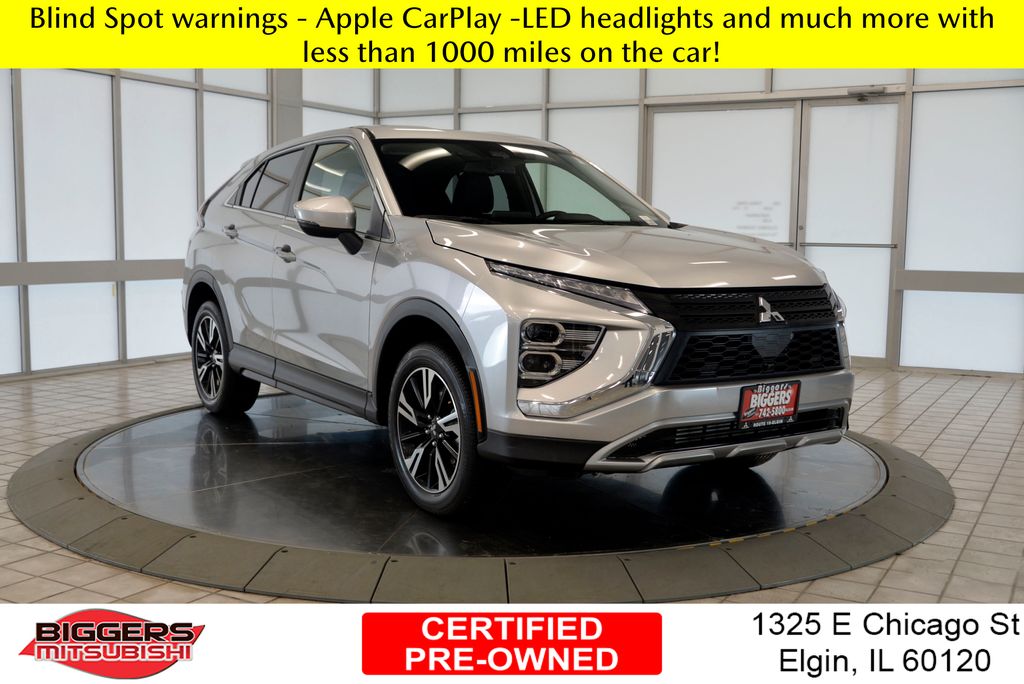 Alloy Silver Metallic 2026 Mitsubishi Eclipse Cross SUV / Crossover All-Wheel Drive Continuously Variable Transmission
