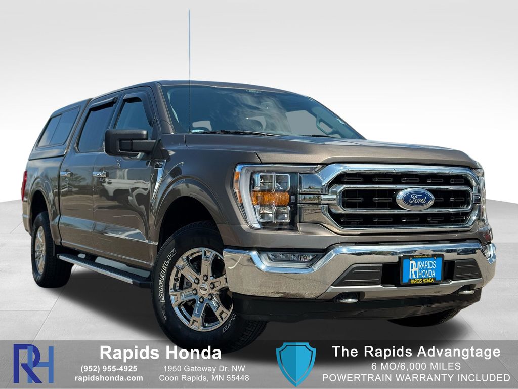 Stone Gray Metallic 2021 Ford F-150 Pickup Truck Four-Wheel Drive Automatic
